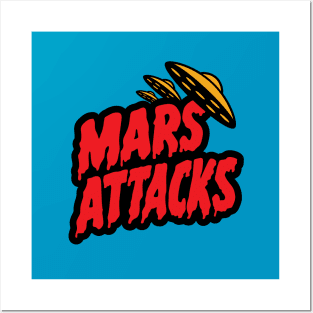 Mars Attacks Posters and Art